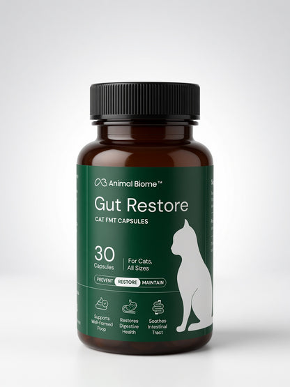 Gut Restore Capsules For Cats (FMT)